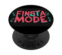 Discorso Pretty Finsta Mode per gli amanti delle giovani generazioni PopSockets PopGrip Adesivo