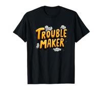 Discorso Pretty Trouble Maker per Ragazzi e Ragazze Maglietta