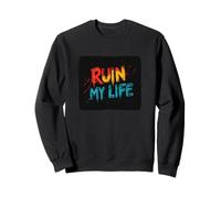 Discorso Vibrant Ruin my Life Felpa