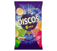 Discos Confezione di varietà croccanti, 6 x 25,5 g