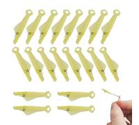 Discosta di Cucito - Strumento di Threading di ago per Ricami da 20 Pezzi, Gadget di Threading rapido e Veloce, Fornitura Artigianale Durevole per e Designer, Design ergonomico per Un Uso Comodo