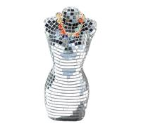discoteca Specchio, palla discoteca - statua del corpo della discoteca modello di corpo femminile creativo | decorazioni per feste discoteca palla artistica per le donne, ornamenti per la