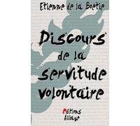 Discours de la servitude volontaire