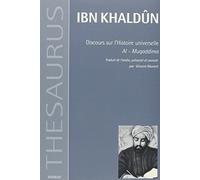 Discours Sur L'Histoire Universelle. Al-Muqaddima