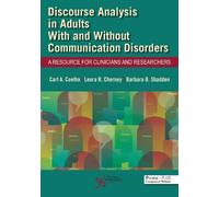 Discourse Analysis in Adults With and Without Communication Disorder (Tascabile)