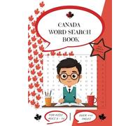 Discover Canada word search puzzle book: Word Search Puzzle with Easy to Read Print about Canada, Canadian culture, Nature and wildlife | 6x9 inches | ... Gift for Vacations, Holidays and Free Times