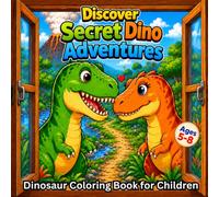 Discover Secret Dino Adventures: Coloring Book
