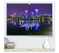 Discover Singapore (High Quality Premium Wall Calendar 2026 DIN A2 landscape),CALVENDO 12 Month Wall Calendar: On an expedition through Singapore