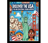 Discover the USA: A Fun and Educational Colouring Adventure