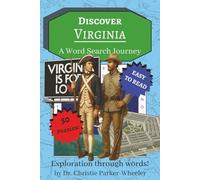 Discover Virginia: A Word Search Journey: Virginia Word Search with Easy-to-Read Print, Blue Ridge Beauty, and American Heritage | 6x9 inches | 50 Puzzles … Gift for holidays, vacations and free time.