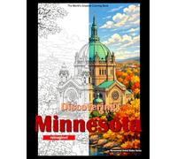 Discovering Minnesota: Adults coloring book