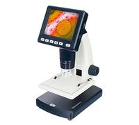 Discovery Artisan 128 Microscopio USB Portatile, Con Schermo LCD Da 3,5", Fotocamera Digitale e Ingrandimento 500x, Compatibile Con Windows e MacOS