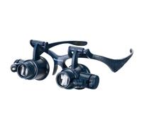 Discovery Lente d`Ingrandimento Crafts DGL 60 2,5/4/6/8/10/15/20/25x 21 LED