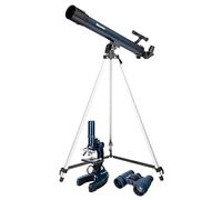 Discovery Scope 3 Set Didattico Per Bambini Con Telescopio, Microscopio e Binocolo, Con Accessori e Un Libro in Polacco