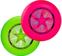 Discraft Ultrastar Neon Pack - Confezione da Due UltraStars | Neon Pink & Neon Green | Ufficiale USA Ultimate & WFDF Disc | 175 g