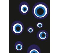 Discreet Evil Eye Journal: Discreet for privacy, Easy to Hide, Evil Eye Design, Spirituality