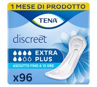Discreet Extra Plus InstaDry Pacco Scorta Mensile Assorbenti per perdite