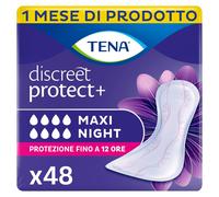 Discreet Maxi Night Pacco Scorta Mensile Assorbenti per perdite urinarie