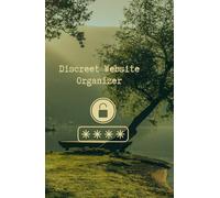 Discreet Website Organizer: Alphabetical Internet Logbook for Usernames, Passwords, and Online Accounts | Secure Offline Storage | 5 x 8 Inch Compact Design, 133 Pages