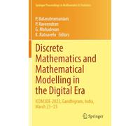 Discrete Mathematics and Mathematical Modelling in the Digital Era: ICDM3DE-2023, Gandhigram, India, March 23-25