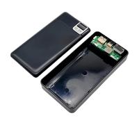 Discretion Charger Safe - Secret Money Holder, diverse Stash Container | Discreet Black Abs Design | Apartment Vehicle Dorm Room Business Trip Office, Fake Power Bank Stash Can Secret Storage Box
