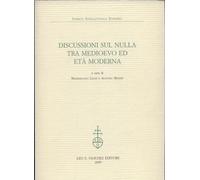 Discussioni sul nulla tra Medioevo et Età Moderna