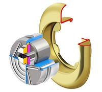 Disec Bd201 Defender Monolito Sf Cromo Satinato, 25 mm