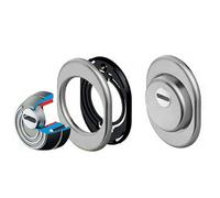 Disec Bds09D1P Defender Sferick Cromo Satinato, 20 mm