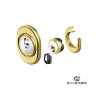 Disec Defender Magnetico A Molla Mr500f25d1 H25 Ottone Antiacido Con 5 Chiavi...