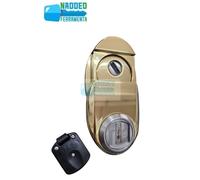 Disec ® Defender magnetico MG390 Oro 3 chiavi altezza mm.7 interasse mm.38