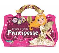 Disegna e vesti le principesse. Fashion girl. Con adesivi. Ediz. a colori. Ediz. a spirale