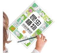 Disegna libri per il, libro di tracciamento, Libro di tracciamento degli animali prescolari, Cartoon Learning Attività prescolari Scrittura a mano Disegno giocattolo educativo per viaggi e viaggi