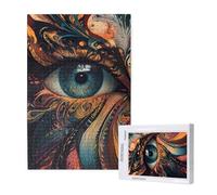 Disegnare il filo Puzzle 6000 Pezzi,Puzzle Occhio Design con Confezione Regalo,DIY Puzzles in Legno,Dimensione Di 105x180cm,Regalo Adulti Lntrattenimento Creativo,Collection Regali Decor,p1316t