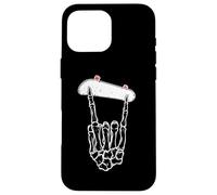 Disegni della tastiera Jump Rock on Custodia per iPhone 16 Pro Max