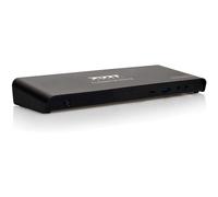 Port Connect - Docking Station 3 x 4 k, USB-C, 85 W, per 11 dispositivi, Colore: Nero
