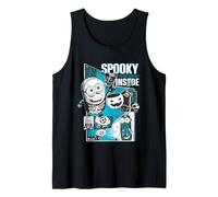 Disegni di Merchandising di Spooky On The Inside Minions per Halloween Canotta