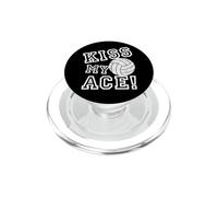 Disegni di pallavolo con detto-bacio mio asso! compagno di squadra regali PopSockets PopGrip per MagSafe