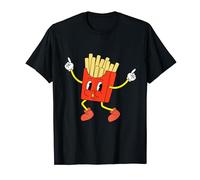 Disegni di patatine fritte amanti delle patatine fritte per i mangiatori di fast Maglietta