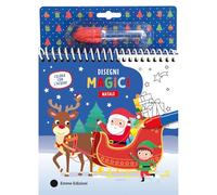 Disegni magici. Natale. Ediz. a colori. Ediz. a spirale. Con pennarello ad acqua
