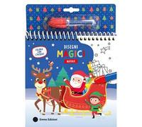 Disegni magici. Natale. Ediz. a colori. Ediz. a spirale. Con pennarello ad acqua
