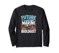 Disegni per Amanti degli scienziati Animali dell'Oceano Maglia a Manica