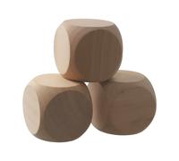 Disegni personalizzati legno non finito dadi legno vuoto stampa cubi legno non f