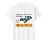 Disegni Tecnici retrò Austin-Healey Sprite MKII Maglietta