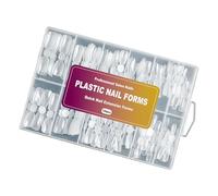 Disegni Unguis riciclabili a 120 divisioni con piano curvilineo Trasferimenti ABS professionali per consigli sulla ricerca naturale Set piatti estensione artistica permanente Unguis