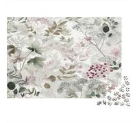 Disegni Vegetali Rompicapo 1000 Pezzi In Eleganza Fiori Resistente E Durevole, Un Gioco Di Puzzle Per Brain Training Puzzle, Ideale Per Decorazione Casa, Enigma Del Regalo Di Natale 38