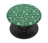 Disegno A Mano Del Fiocco Di Neve Del Fiocco PopSockets PopGrip Adesivo