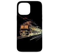 Disegno a una linea della ferrovia Vintage Custodia per iPhone 13 Pro Max