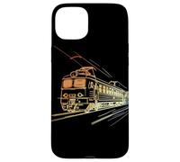 Disegno a una linea della ferrovia Vintage Custodia per iPhone 15 Plus