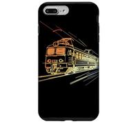 Disegno a una linea della ferrovia Vintage Custodia per iPhone 7 Plus/8 Plus