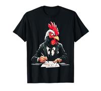 Disegno Animale Opera d'arte Pollo Maglietta